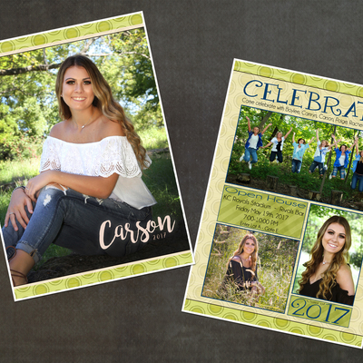 senior grad cards